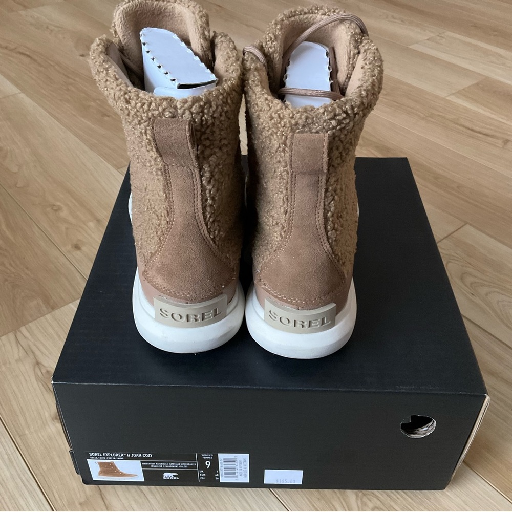 Same day shipping! NIB Sorel Explorer II Joan Cozy Size 9 - Picture 4 of 6
